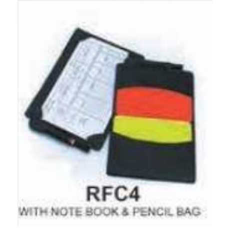 Referee Cards with Notebook & Pencil Bag